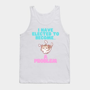 Problem Cat Tank Top